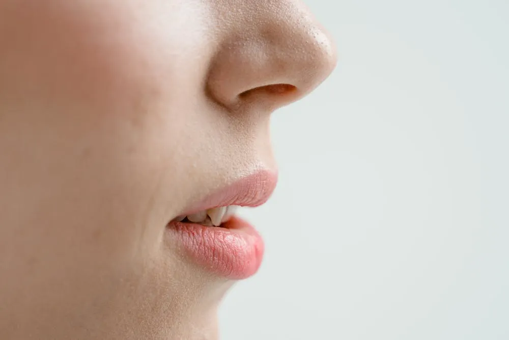 Cheek contour result