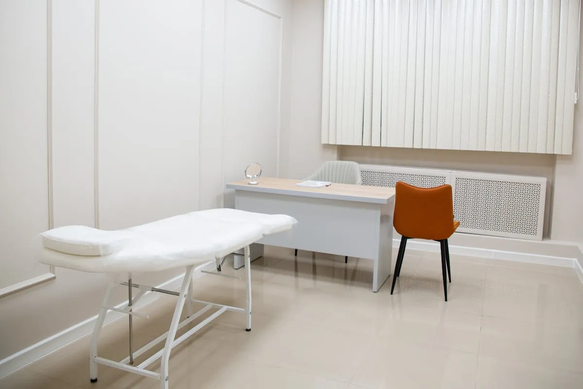 Calm consultation room at LumaSKIN